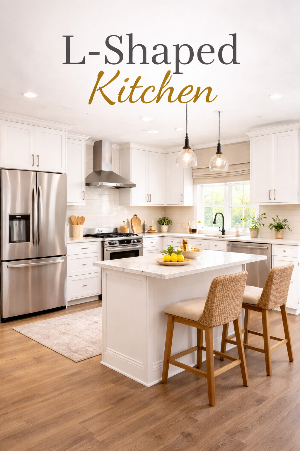 L-Shaped Modular Kitchen